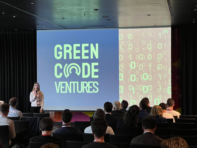 Ines Bergmann from Greencode Ventures at HTGF Family Day 2023